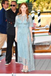 Jessica Chastain – Arriving at the Hotel Excelsior in Venice 09/02/2021