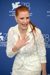 Jessica Chastain - "Scenes From A Marriage" Photocall at the 78th Venice Film Festival