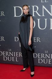 Jodie Comer - "The Last Duel" Premiere in Paris