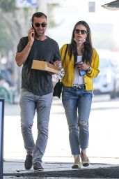 Jordana Brewster - Shopping in Hollywood 09/15/2021