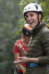 Kate Middleton - Visits the Windermere Adventure Training Centre With RAF Cadets 09/21/2021