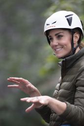 Kate Middleton - Visits the Windermere Adventure Training Centre With RAF Cadets 09/21/2021