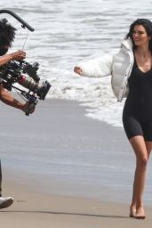 Kendall Jenner - Beach Photoshoot in Malibu 09/03/2021