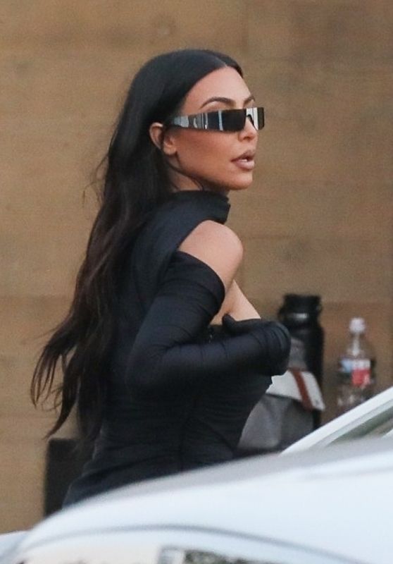 Kim Kardashian at Nobu in Malibu 09/07/2021