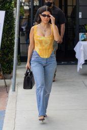 Kourtney Kardashian – Filming New Reality Show for Hulu in Malibu 09/28/2021
