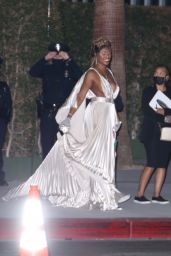 Laverne Cox - Leaving The Academy Museum of Motion Pictures Opening Gala in LA 09/25/2021