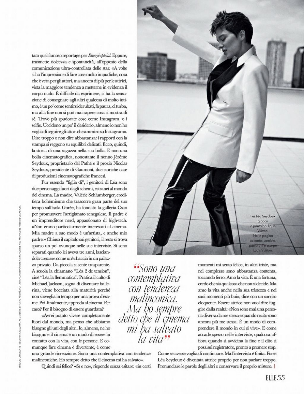 Léa Seydoux - Madame Figaro 07/09/2021 Issue • CelebMafia