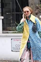 Lily Cole - Out in London