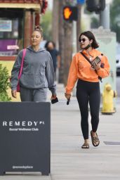 Lucy Hale - Heading to Remedy Place Wellness Center in West Hollywood 08/31/2021