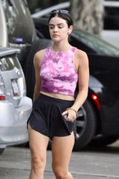 Lucy Hale - Hiking in Studio City 09/21/2021