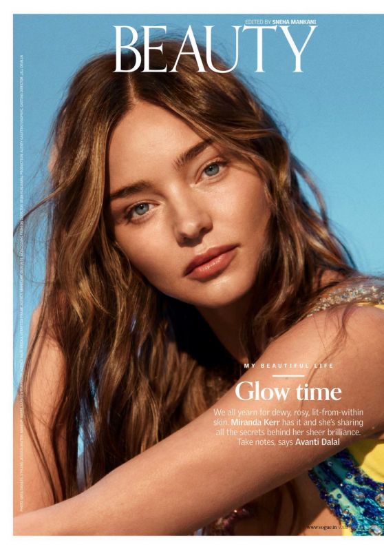 Miranda Kerr - Vogue India September 2021 Issue