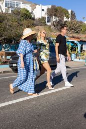 Paris Hilton - Beach in Malibu 09/06/2021