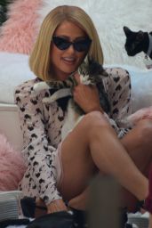 Paris Hilton - Photoshoot at Crumbs and Whiskers in West Hollywood 09/02/2021