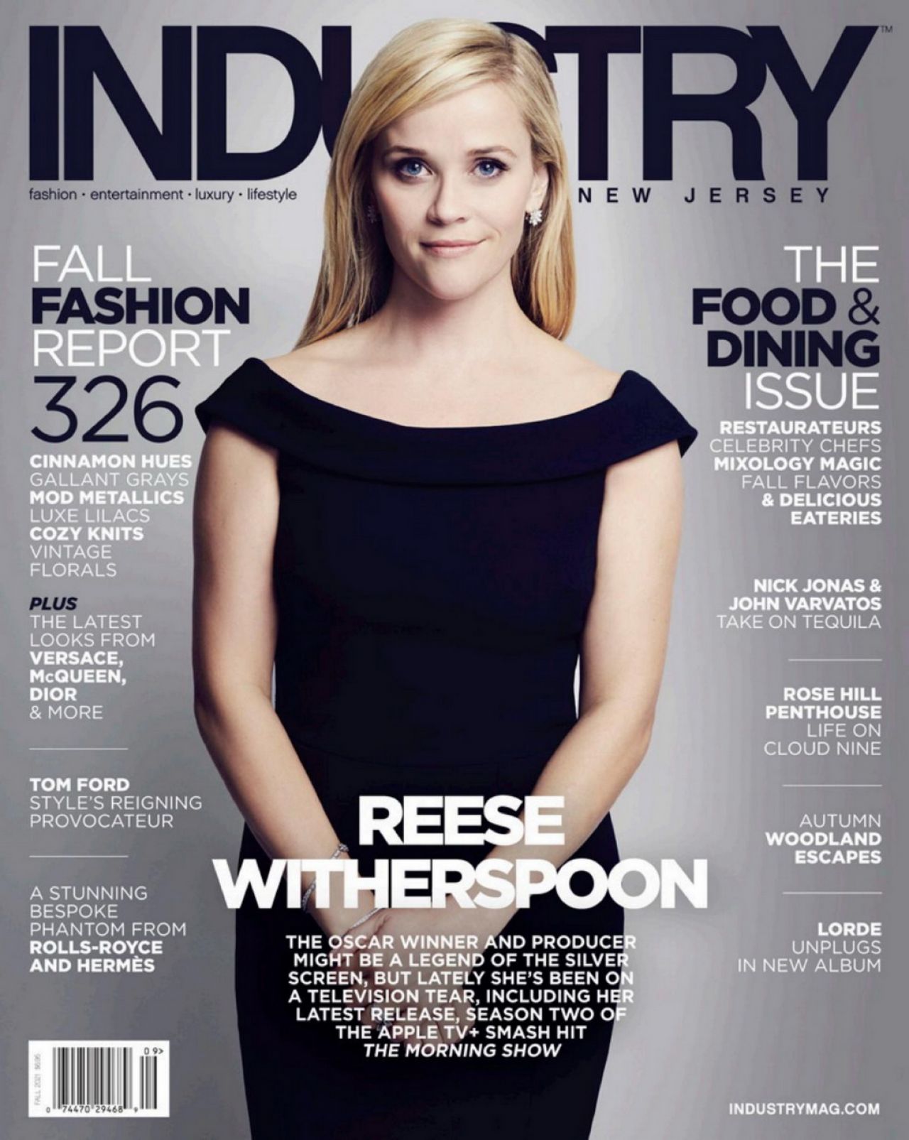 Reese Witherspoon - Industry New Jersey September/October 2021 Issue ...