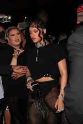 Rihanna – Heading to a Met Gala After Party in NYC 09/13/2021