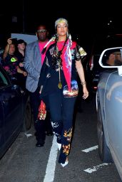 Rihanna - Leaves Carbone in New York 09/14/2021