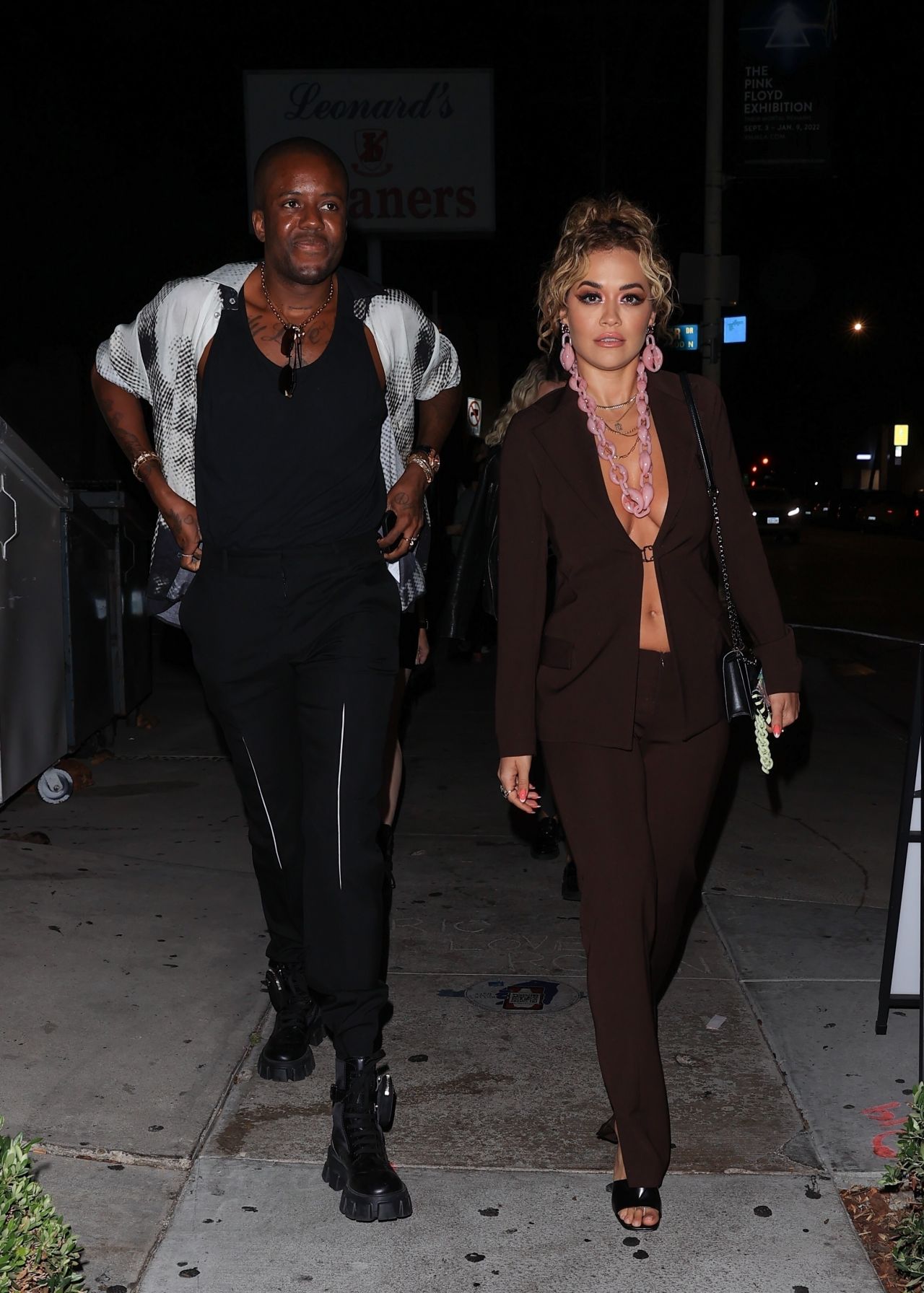 Rita Ora and Vas Morgan at Diane Warren’s Birthday Party in LA 09/04