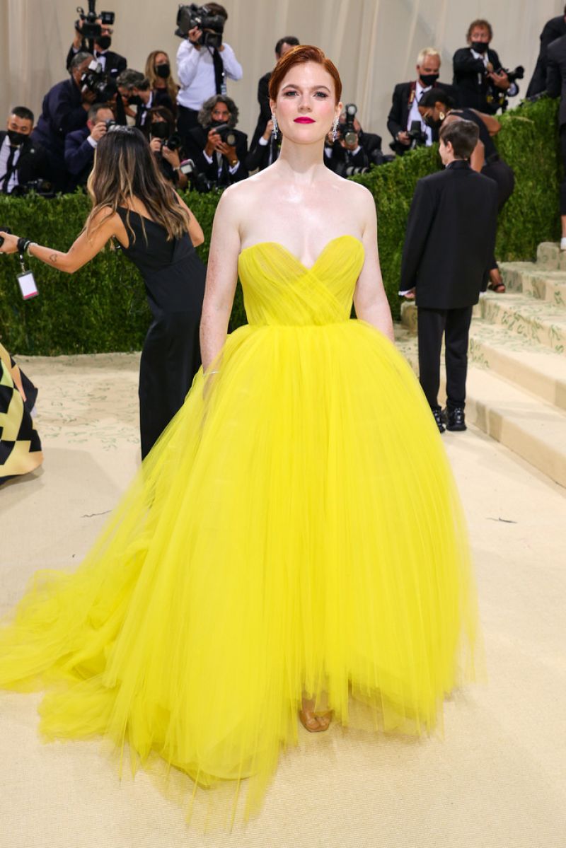 Rose Leslie - 2021 Met Gala • CelebMafia