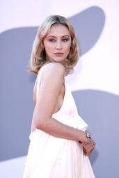 Sarah Gadon – “The Power Of The Dog” Premiere at the 78th Venice Film Festival