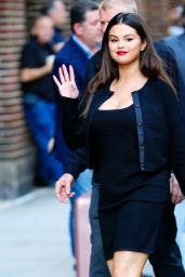 Selena Gomez - Outside the Tonight Show with Stephen Colbert in NY 09/07/2021