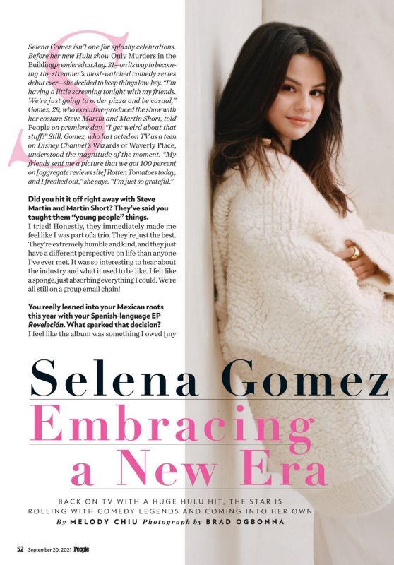 Selena Gomez - People Magazine USA 09/20/2021 Issue