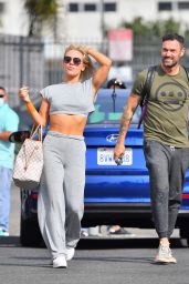 Sharna Burgess - Leaves Rehearsals for DWTS in LA 09/29/2021