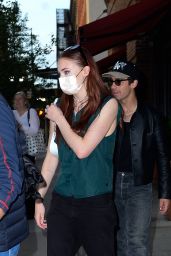 Sophie Turner - Leaves the Greenwich Hotel in Tribeca 09/25/2021