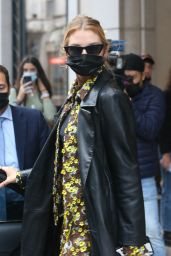Stella Maxwell - Heads to the Versace Special Event in Milan 09/26/2021
