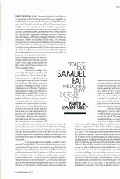 Vanessa Paradis - ELLE Magazine France 09/10/2021 Issue