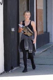 Witney Carson at DWTS Rehearsal Studio in LA 09/15/2021