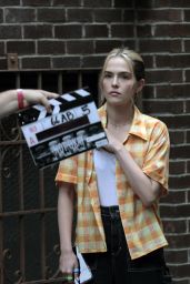 Zoey Deutch - "Not Okay" Filming Set in New York 09/14/2021