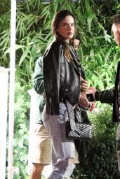 Alessandra Ambrosio With Her Boyfriend in West Hollywood 10/25/2021