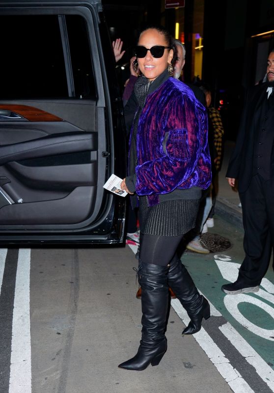 Alicia Keys - Out in New York 10/27/2021