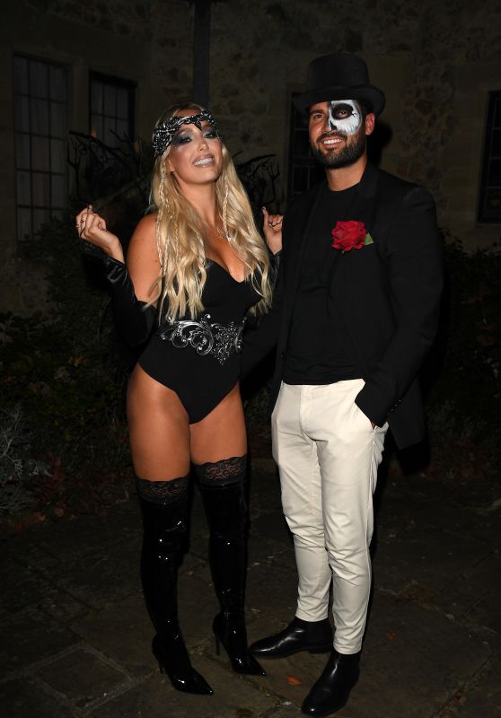 Amber Turner – “The Only Way is Essex” TV Show Filming Halloween Special in Folkstone 10/21/2021