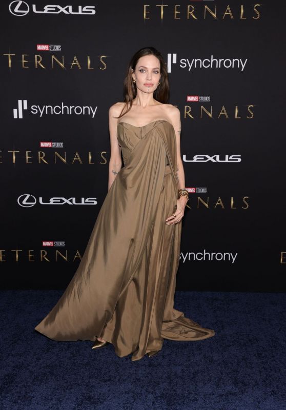 Angelina Jolie – “Eternals” Premiere in Los Angeles