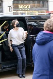 Angelina Jolie - Shopping in Central London 10/28/2021