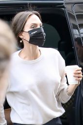 Angelina Jolie - Shopping in Central London 10/28/2021