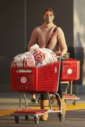 April Love Geary - Shopping at Target in Woodland Hills 10/18/2021