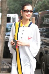 Bella Hadid in a Nike Fit - New York 10/08/2021