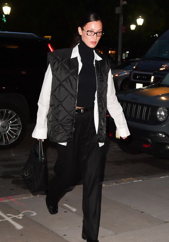 Bella Hadid - Out in New York City 10/28/2021