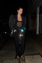 Betty Bachz Night Out Style - Isabel Restaurant in London 10/12/2021