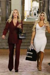 Bianca Gascoigne and Her Mother Sheryl - Out in Rome 10/17/2021