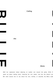 Billie Eilish - ELLE Magazine October 2021 Issue