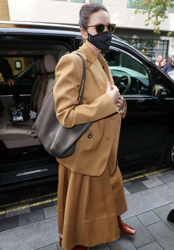 Caitriona Balfe - Arriving at the Ham Yard Hotel in London 10/09/2021