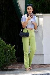 Camila Mendes in Casual Outfit - Beverly Hills 10/11/2021