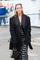 Carla Ginola – Leaving L’Oreal Show at Paris Fashion Week 10/03/2021