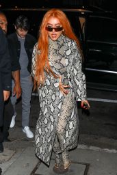 Christina Aguilera - Arrives to Her Party “Pa Las Muchachas” in La 10/22/2021