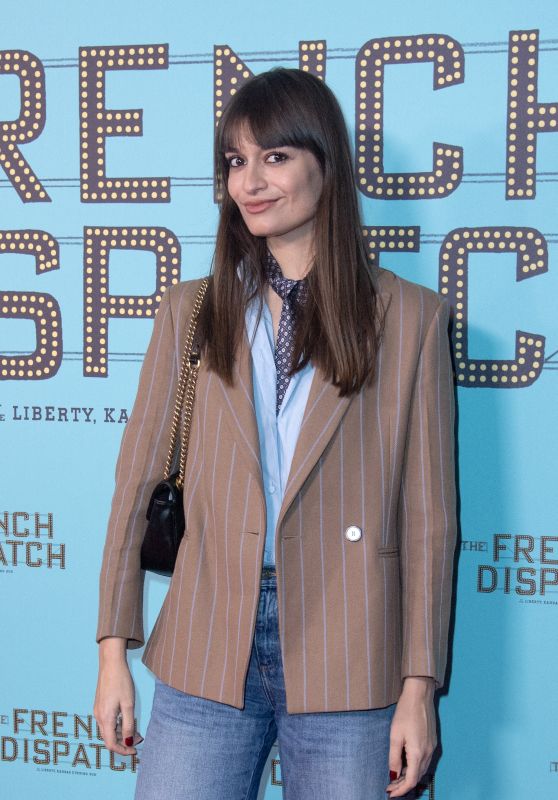Clara Luciani – “The French Dispatch” Preview in Paris 10/24/2021