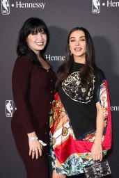 Daisy Lowe and Amy Jackson - THE SPIRIT OF THE NBA - NBA x Hennessy Launch Party in London 10/21/2021
