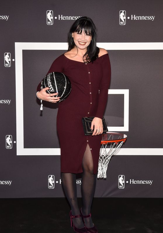 Daisy Lowe – THE SPIRIT OF THE NBA – NBA x Hennessy Launch Party in London 10/21/2021